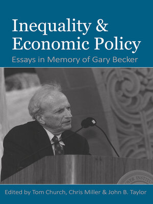 cover image of Inequality and Economic Policy